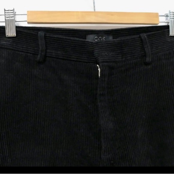 COS Women's Corduroy Trousers Black Label EUR44 Check Measurements UK12 - Picture 3 of 7